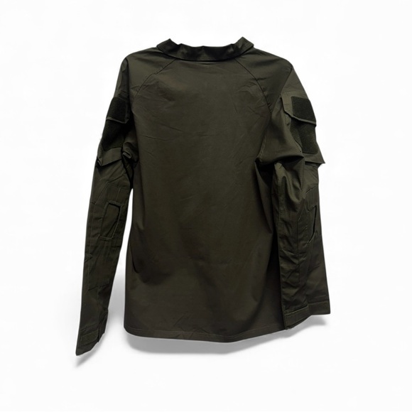Tacvasen Olive Green Long Sleeve Tactical Shirt Size Large NWT - Picture 3 of 8